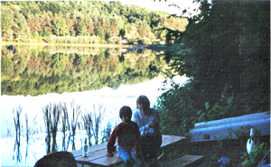 Spectacular Michigan Landscape at Porcupine Lake Cottage Rental Available Year Round Up North in Gaylord, Michigan. Rent our cozy and clean cottage for the Weekend, Week, or more!